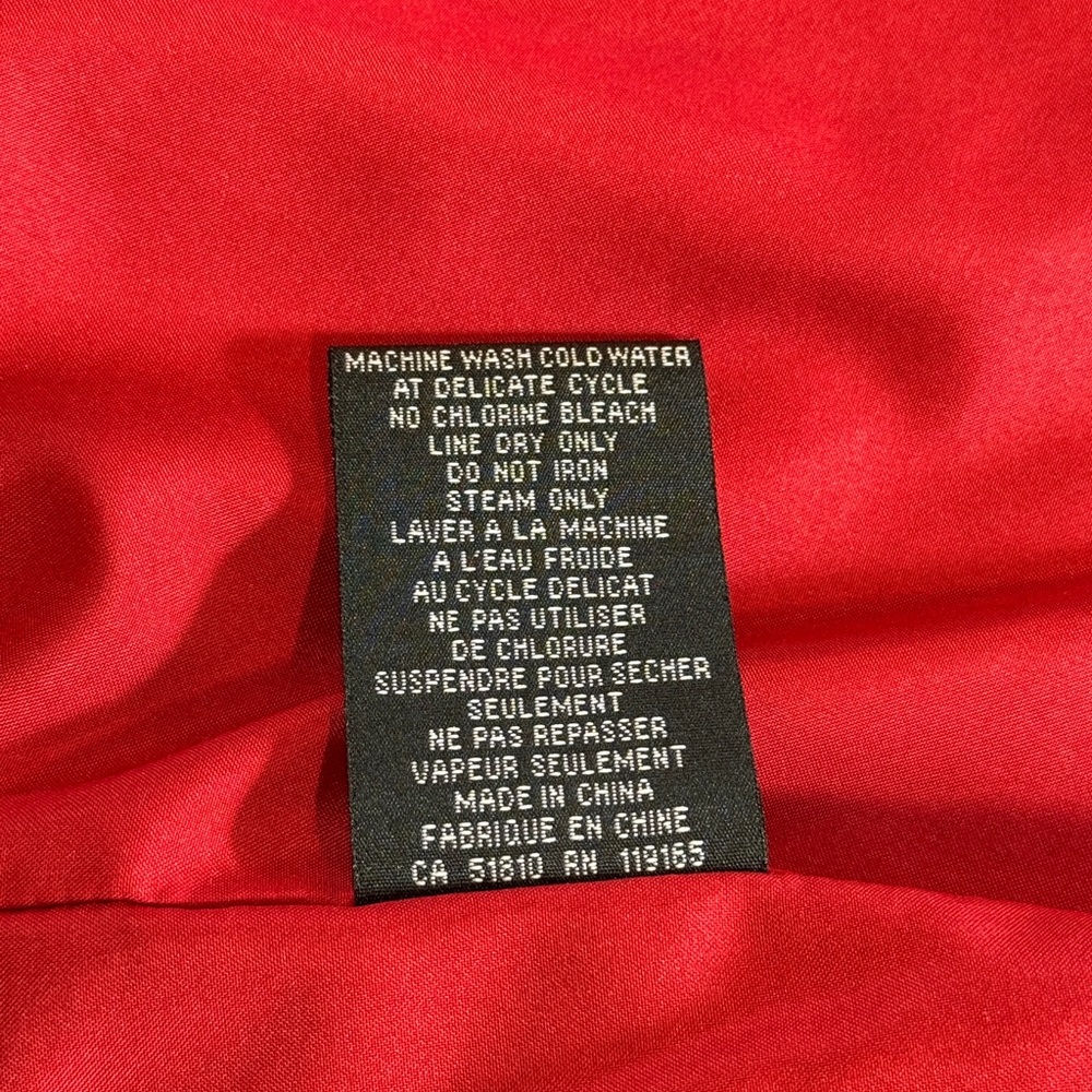Tribal Faux Suede Women's Jacket Zip Front Pockets Size 10 - Picture 4 of 10